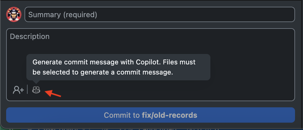 Copilot on Github Desktop
